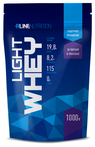 Протеин RLine LIGHT WHEY, 1000 г., Булочка с корицей