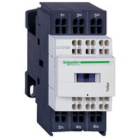 Контактор 3п 9А 220VAC 50/60 пруж. зажим но+НЗ LC1D093M7 Schneider Electric