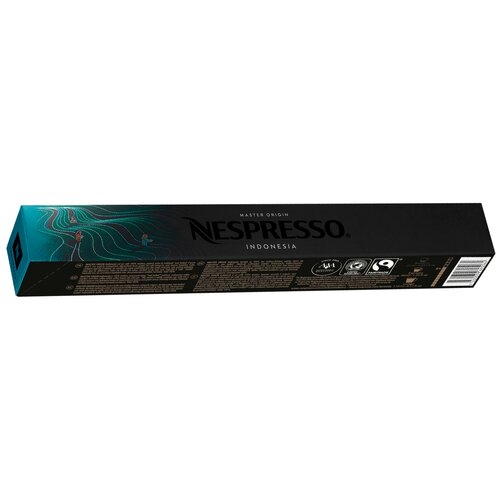 Кофе в капсулах Nespresso Indonesia, интенсивность 8, 10 кап. в уп.,