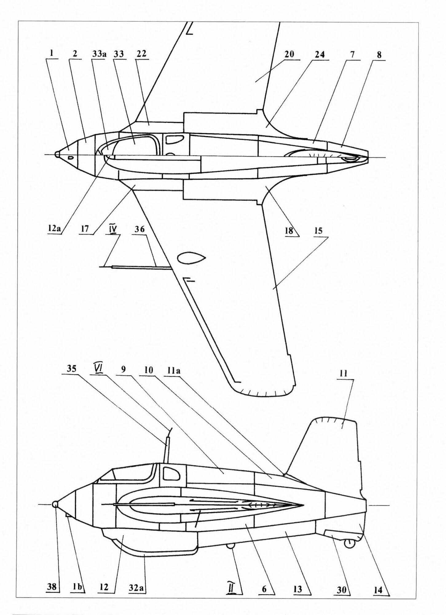 Сборная модель истребителя-перехватчика Me.163В Komet