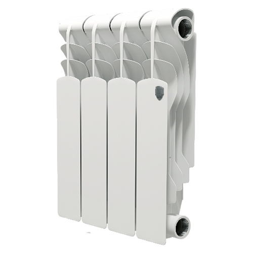 Радиатор секционный Royal Thermo Revolution Bimetall 350, кол-во секций: 4, 3.16 м2, 320 Вт, 320 мм.биметаллический