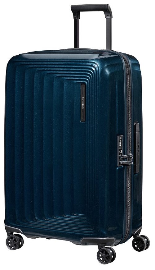 Чемодан Samsonite, 79 л, синий