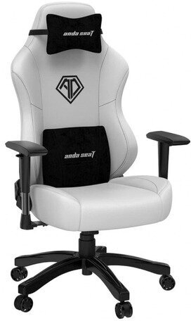 Компьютерное кресло Anda Seat Phantom 3 L игровое, обивка: искусственная кожа, былое (cloudy white) - фотография № 10