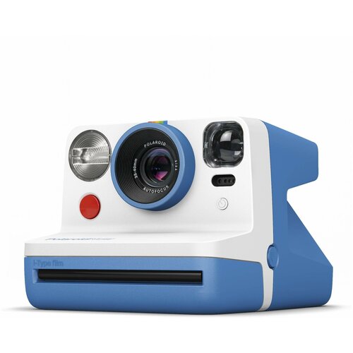 Фотоаппарат моментальной печати Polaroid Now I-Type Instant Camera, печать снимка 88x107 мм, cиний