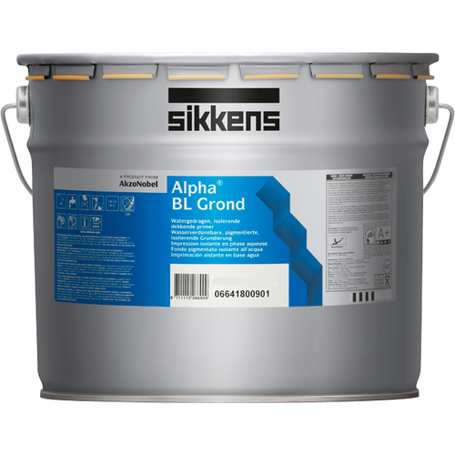 SIKKENS ALPHA BL GROND краска грунтовочная для стен на водной основе, BS W05 (2,5л)