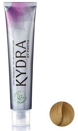 Стойкая крем-краска для волос Kydra Creme KC1903, 9/03, Blond tres clair naturel dore, 60 мл, Золотистые/Медные оттенки