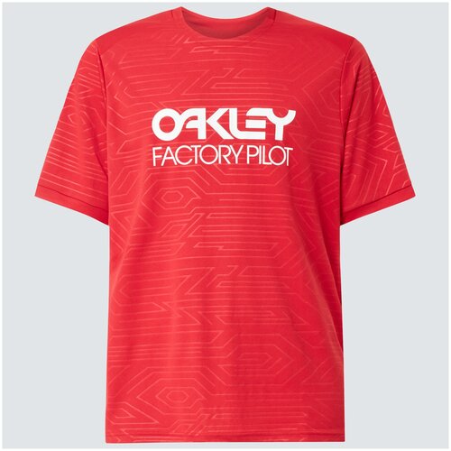 Футболка спортивная Oakley Pipeline Trail Tee, размер S, красный