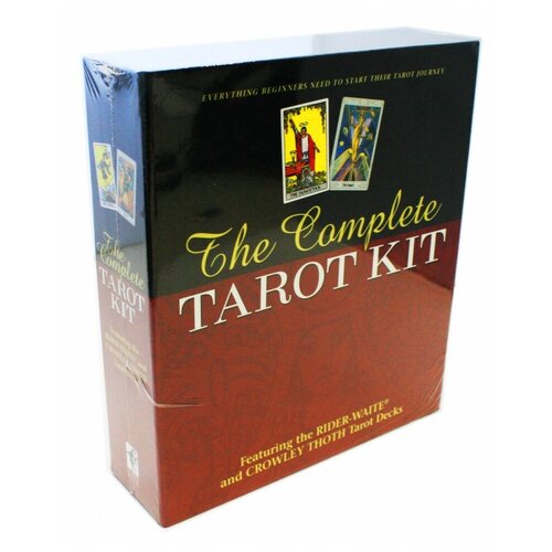 гадальные карты u s games systems таро radiant rider waite 78 карт 260 Карты Таро The Complete Tarot Kit/Полный Комплект Таро - US Games