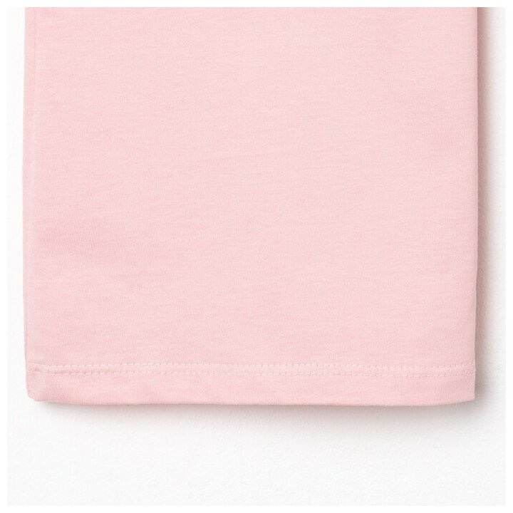 Пижама женская (футболка и брюки) KAFTAN "Basic" размер 44-46, цвет розовый - фотография № 13