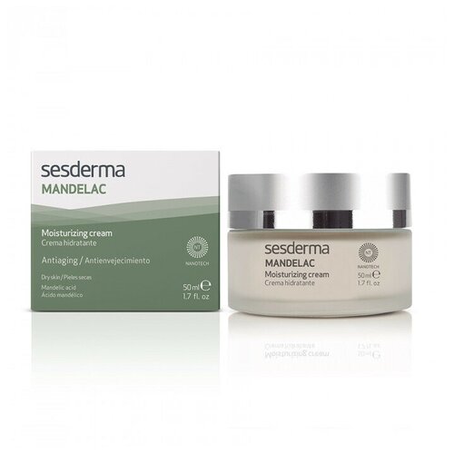 SesDerma Mandelac Moisturizing Cream Увлажняющий крем для сухой и чувствительной кожи, 50 мл