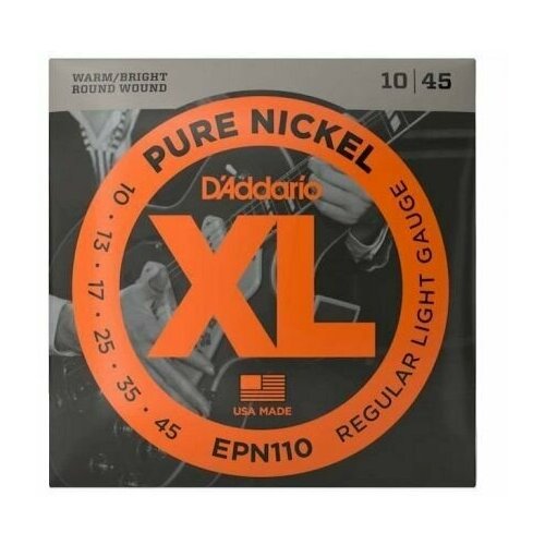 D'ADDARIO EPN110 струны для электрогитары