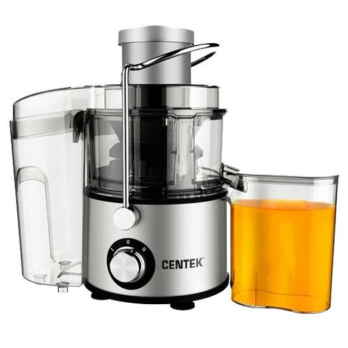 Центробежная соковыжималка CENTEK CT-1211, Silver