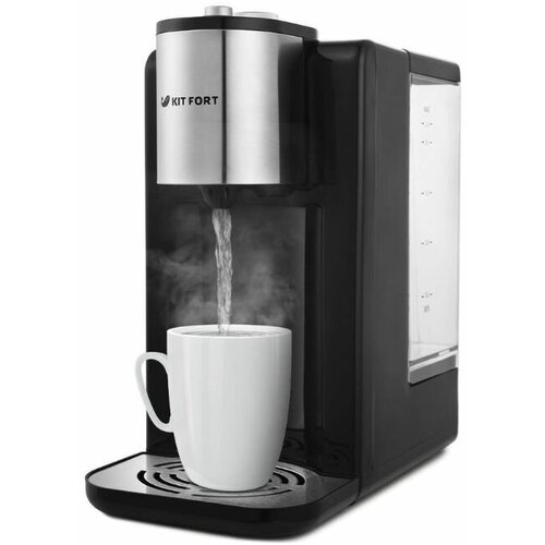 Термопот Kitfort КТ-2502 22л 2600Вт черныйсеребристый 904000₽