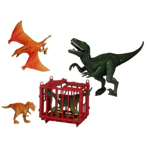 Фигурки Junfa toys Динозавры WA-19287, 4 шт.