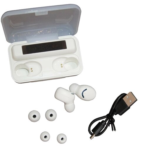 Наушники Беспроводные F9-5 с PowerBank для смартфона 90000₽