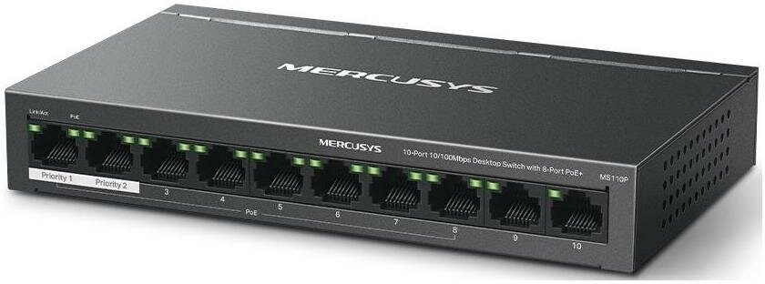 Коммутатор Mercusys MS110P (MS110P)