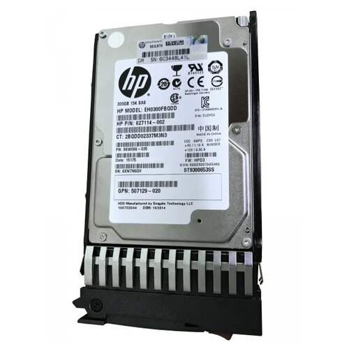 300 ГБ Внутренний жесткий диск HP 744995-001 (744995-001) 300 гб внутренний жесткий диск hp 809591 001 809591 001