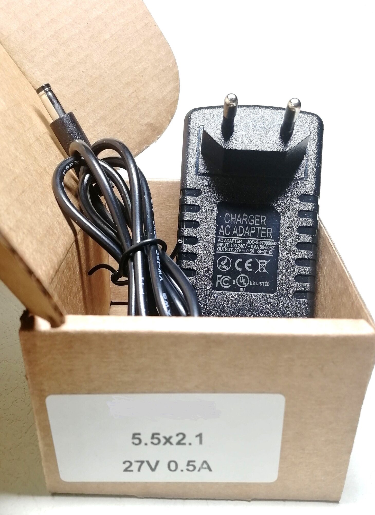 Зарядное устройство для пылесоса Rowenta VACUUM CLEANER X-PERT 3.60 (RS-2230001451) 27v 0.5a