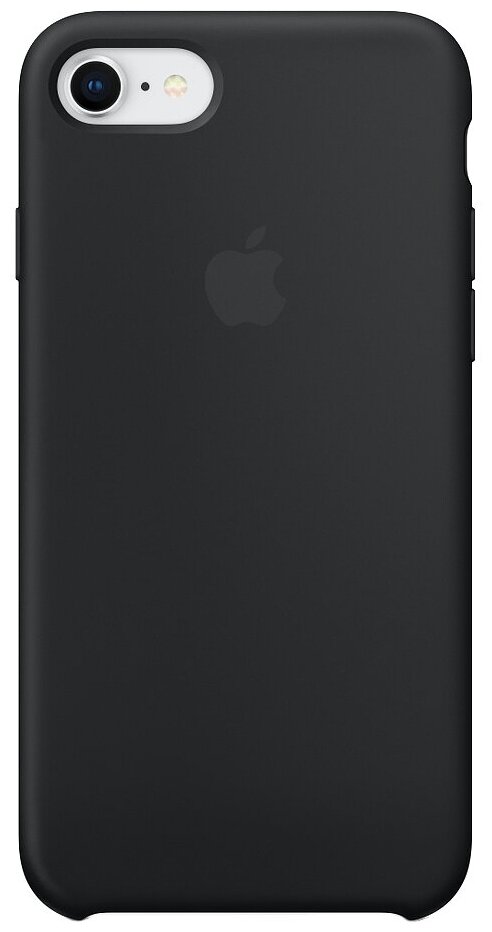 Чехол Apple iPhone SE 2020/7/8 Silicone Case Black