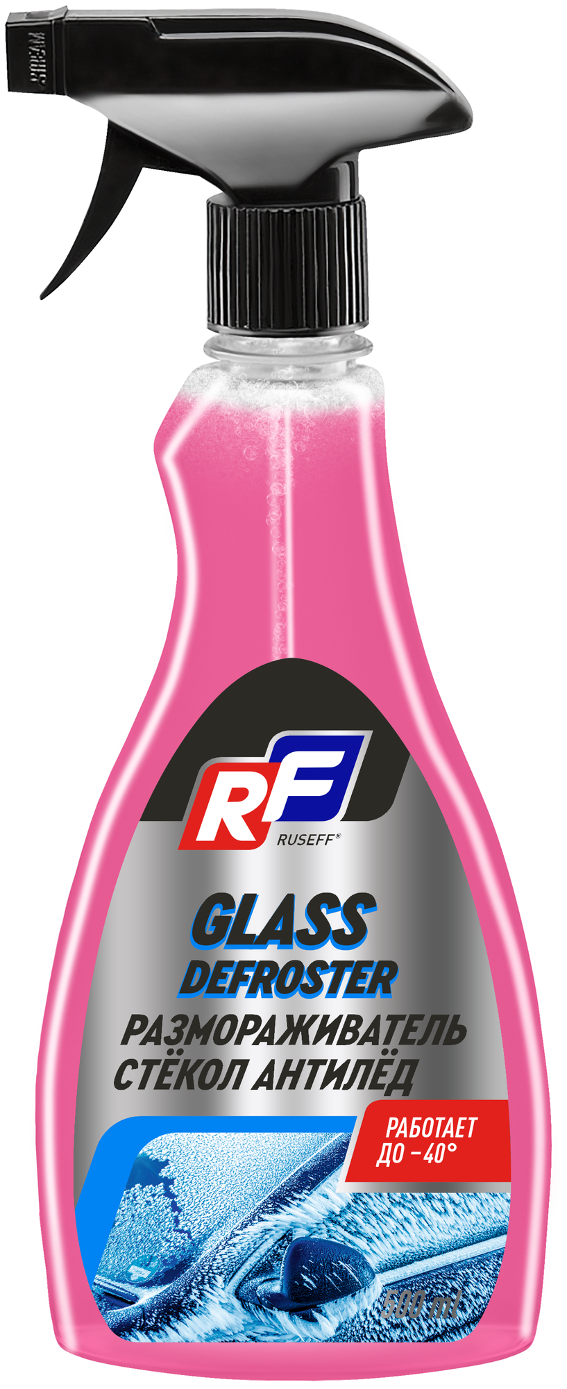 RUSEFF Размораживатель стекол Антилед 0.5L