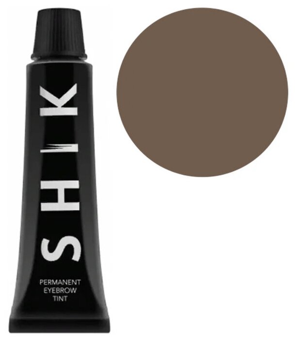 SHIK Краска для бровей Permanent eyebrow tint, 15 мл, Холодный темно-коричневый/Cool dark brown
