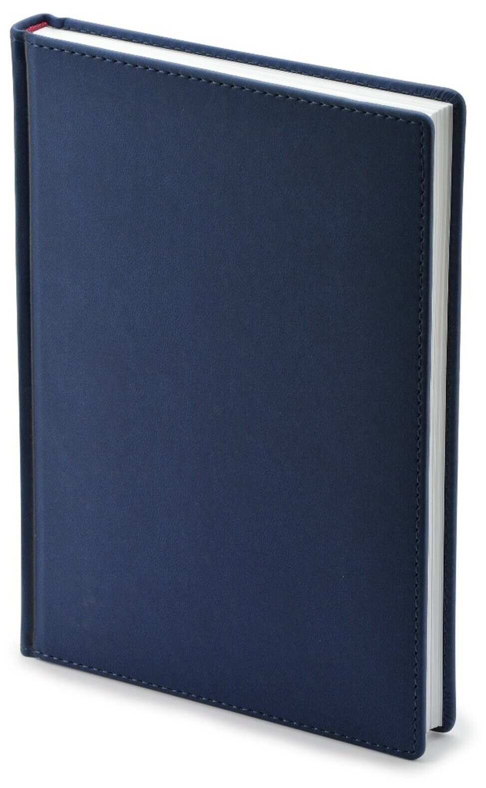 Ежедневник недатированный Альт А5+, 136 листов, Velvet, темно-синий