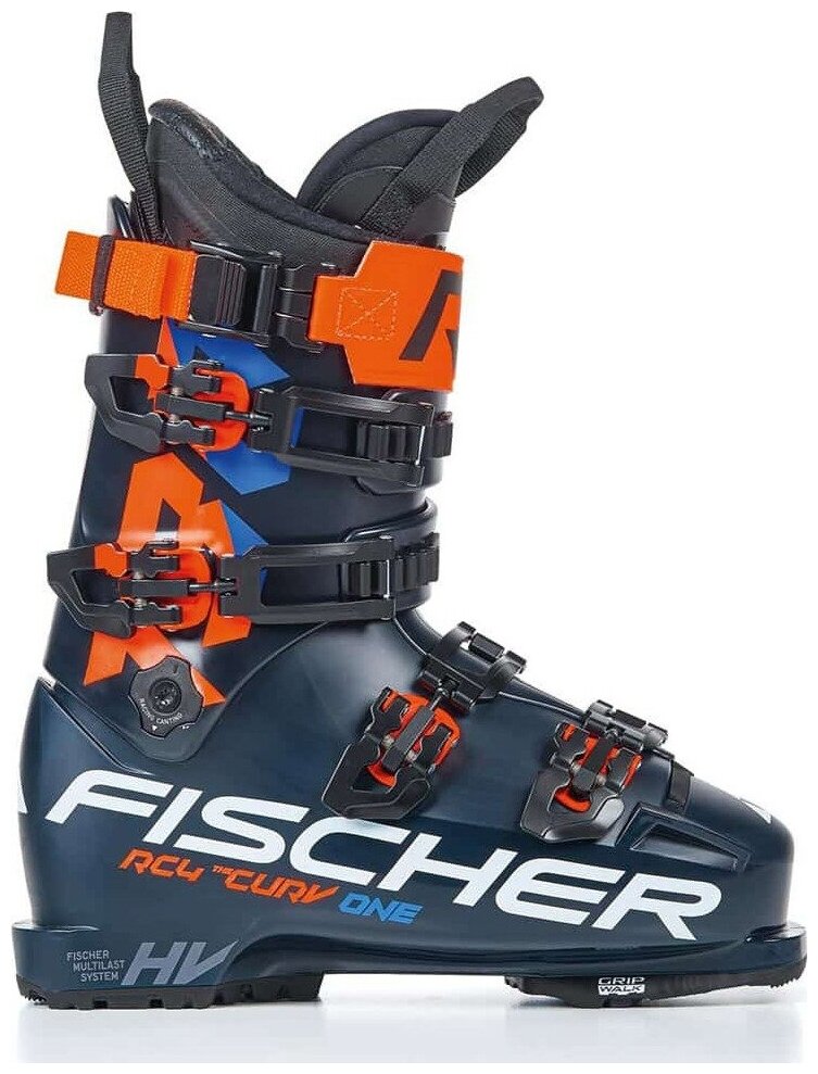 Горнолыжные ботинки FISCHER Rc4 The Curv One 130 Vacuum Walk Darkblu (см:27,5)