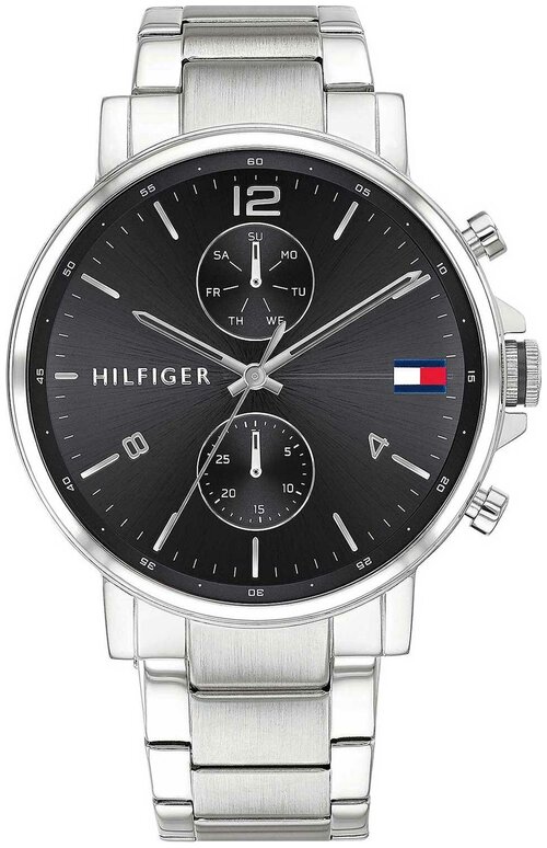 Наручные часы TOMMY HILFIGER Classic, черный, серебряный