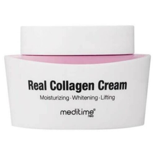 Купить Meditime Real collagen cream Крем для лица с коллагеном, 50 мл