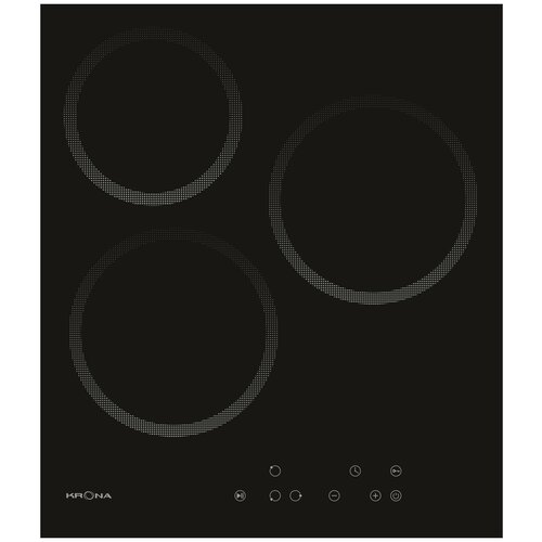 Электрическая варочная панель Krona CORSO 45 BL черный 1129000₽