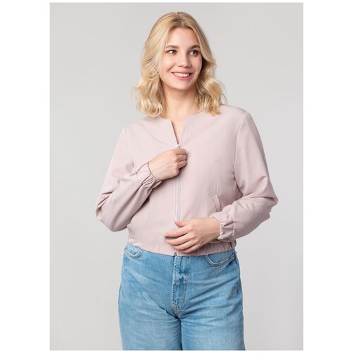 Жакет 04, SCANDZA, размер 48, бежевый