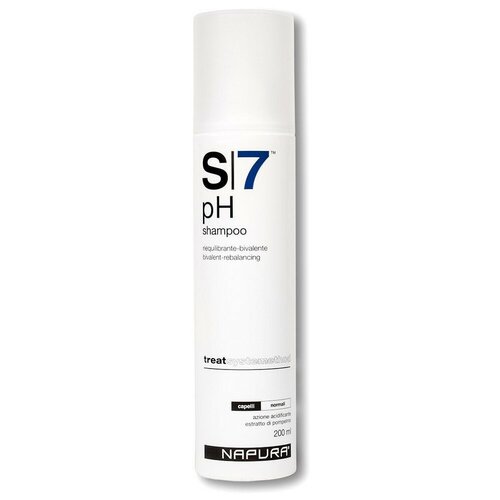 NAPURA шампунь S7 pH-баланс, 200 мл шампунь для волос napura s7 ph shampoo шампунь рн баланс