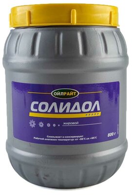 Смазка солидол OILRIGHT жировой 800 гр 6021