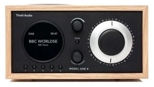 Радиоприёмник Tivoli Audio Model One+ Oak/Black (M1POBB)