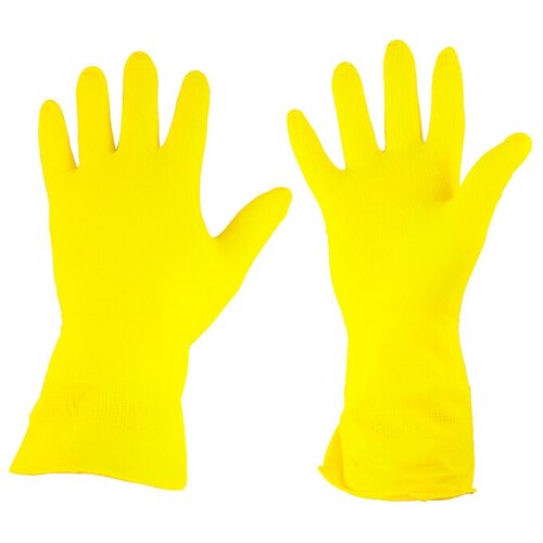 Household Gloves Перчатки латексные с хб напылением размер XL 30 гр