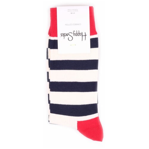 Happy Socks Stripe - Red/Navy 36-40