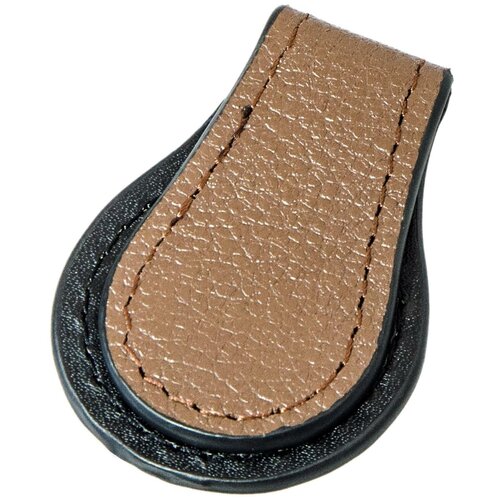 фото Магнитный пенал для бильярдного мела gl коричневый из натуральной кожи weekend