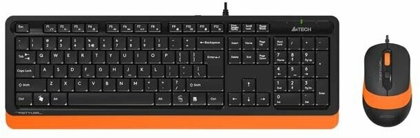 Набор A4Tech Fstyler F1010 Black-Orange