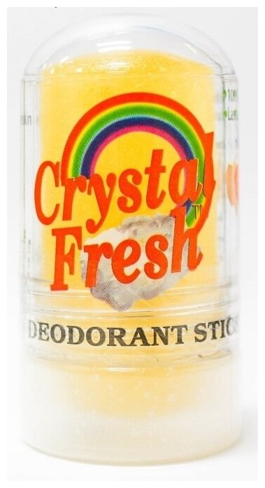 Натуральный дезодорант Crystal Fresh, стик, куркума, 60 г
