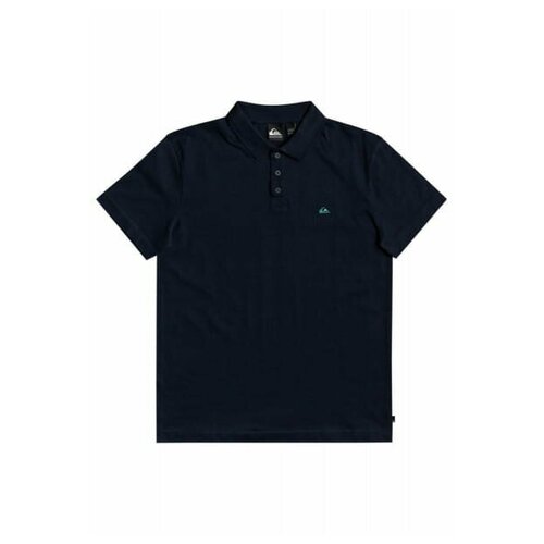фото Поло quiksilver, размер m, синий, черный