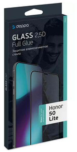 Фото Защитное стекло Deppa 2,5D Full Glue для Honor 50 Lite для Honor 50 Lite