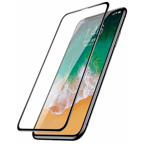 Защитное стекло техпак 10D для Apple iPhone 11/XR для Apple iPhone 11, Apple iPhone Xr, черный