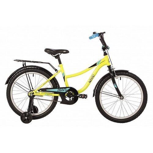 Велосипед NOVATRACK Wind-20-22г. (11 / зеленый (203WIND. GN22) ) велосипед 14 novatrack wind зеленый gn22