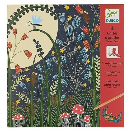 фото Набор для создания картин стилосом djeco «полнолуние» djeko