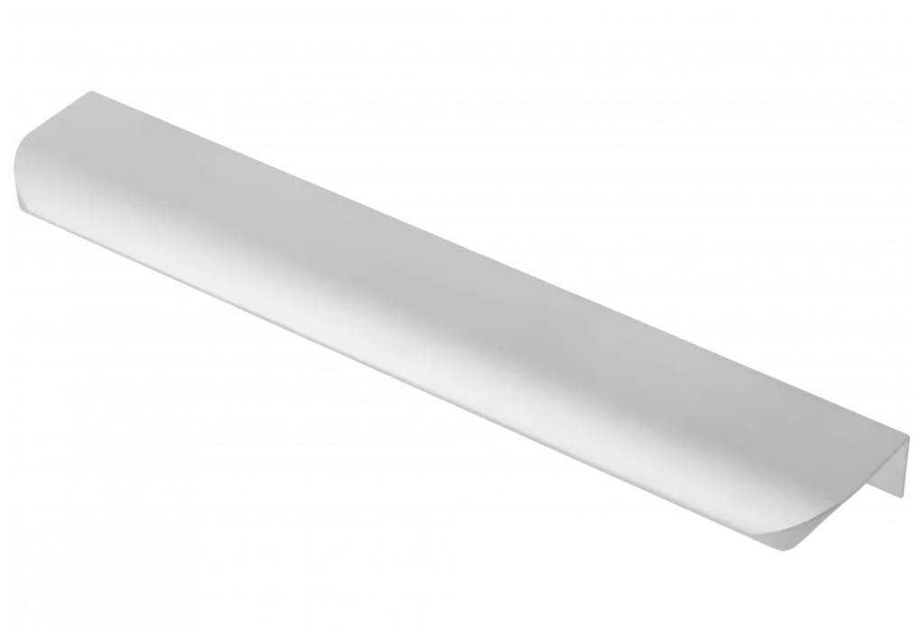 Ручка мебельная алюминиевая HEXA 192мм/225мм, алюминий - фотография № 1