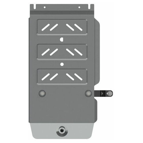 Защита КПП Sheriff на БМВ X5M F85 2014-2018, алюминий 4мм, совместно с 03.3272, арт:03.3339-1