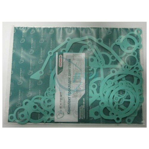 Прокладки двс 405 евро 3 полный зелёный Эксперт РТИ 16 шт.