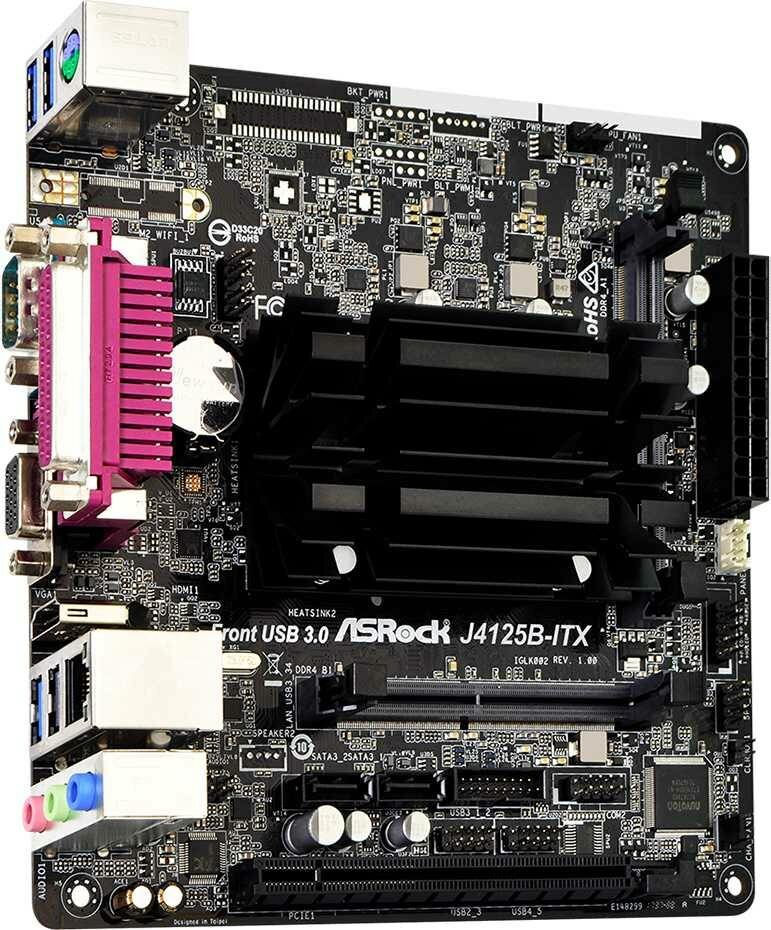 Материнская плата ASRock J4125B-ITX