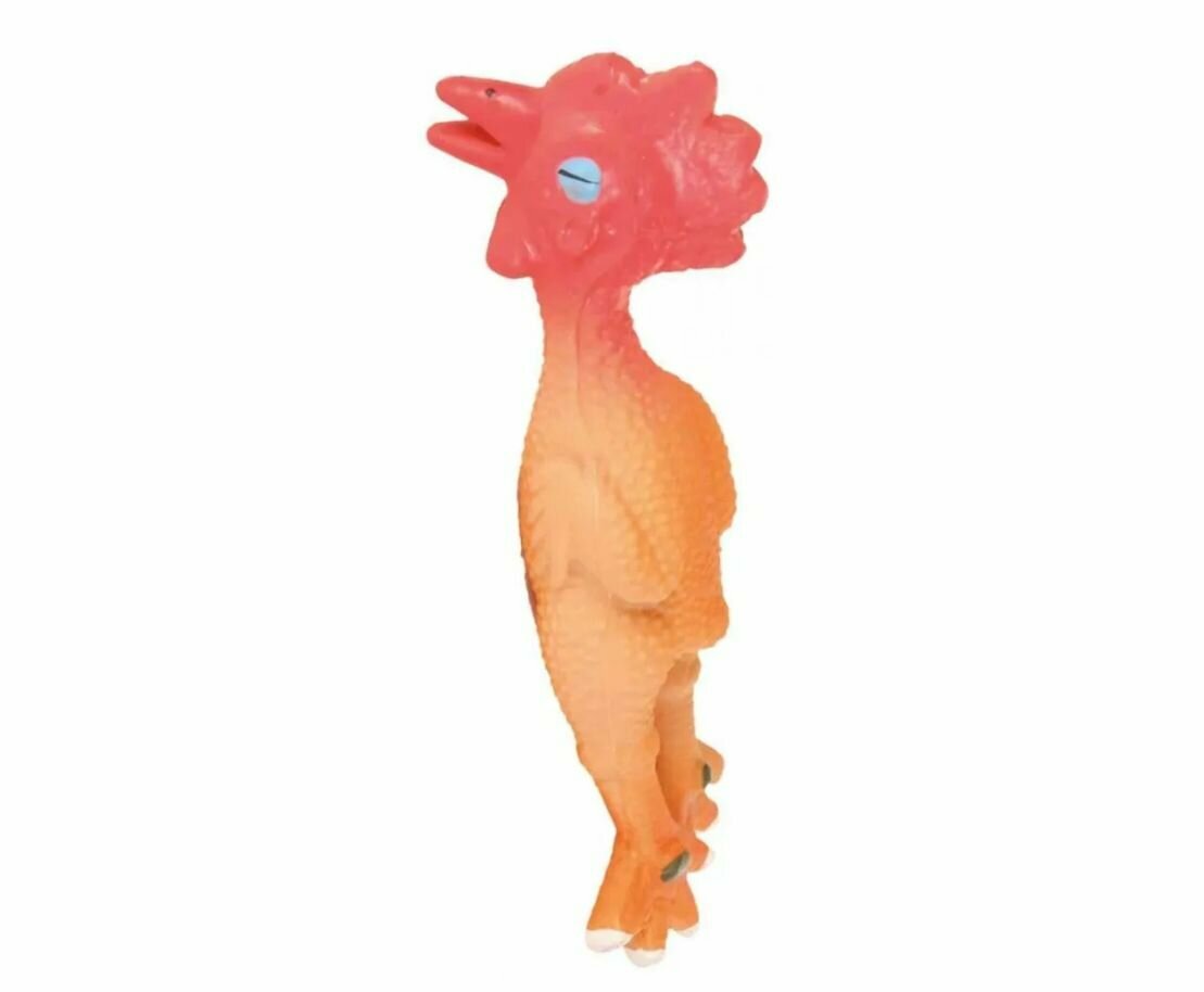 Trixie Игрушка для собак Петух латекс,15 см