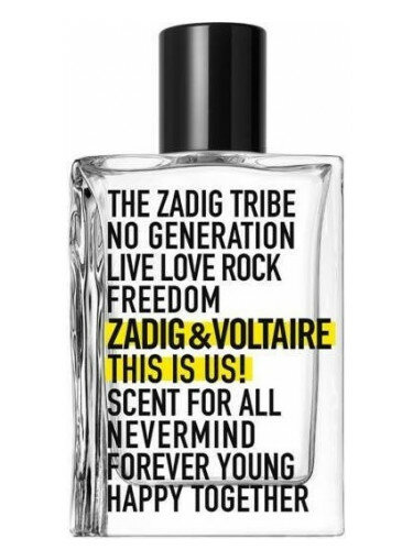 Zadig & Voltaire This is Us! туалетная вода 100мл
